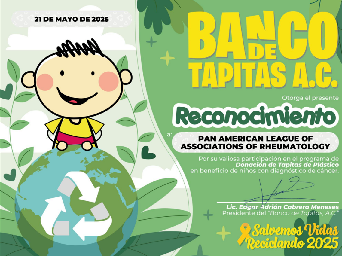 Panlar Plastic Cap Donation Programme benefitting children with cancer