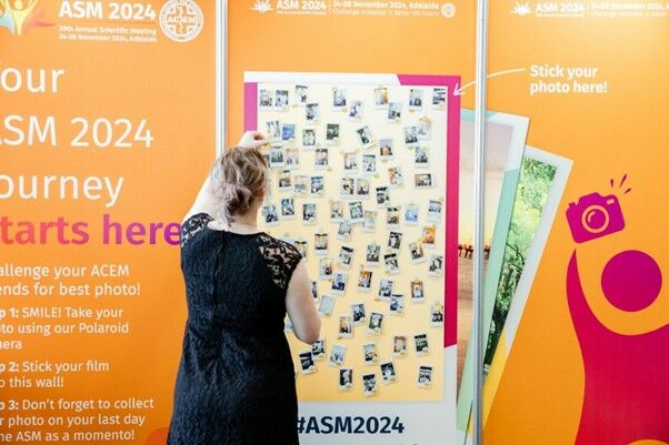 ACEM photo wall