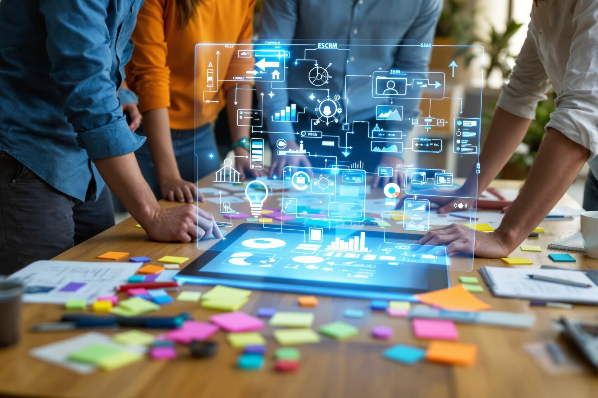 Sales team using AI Sales team using AI