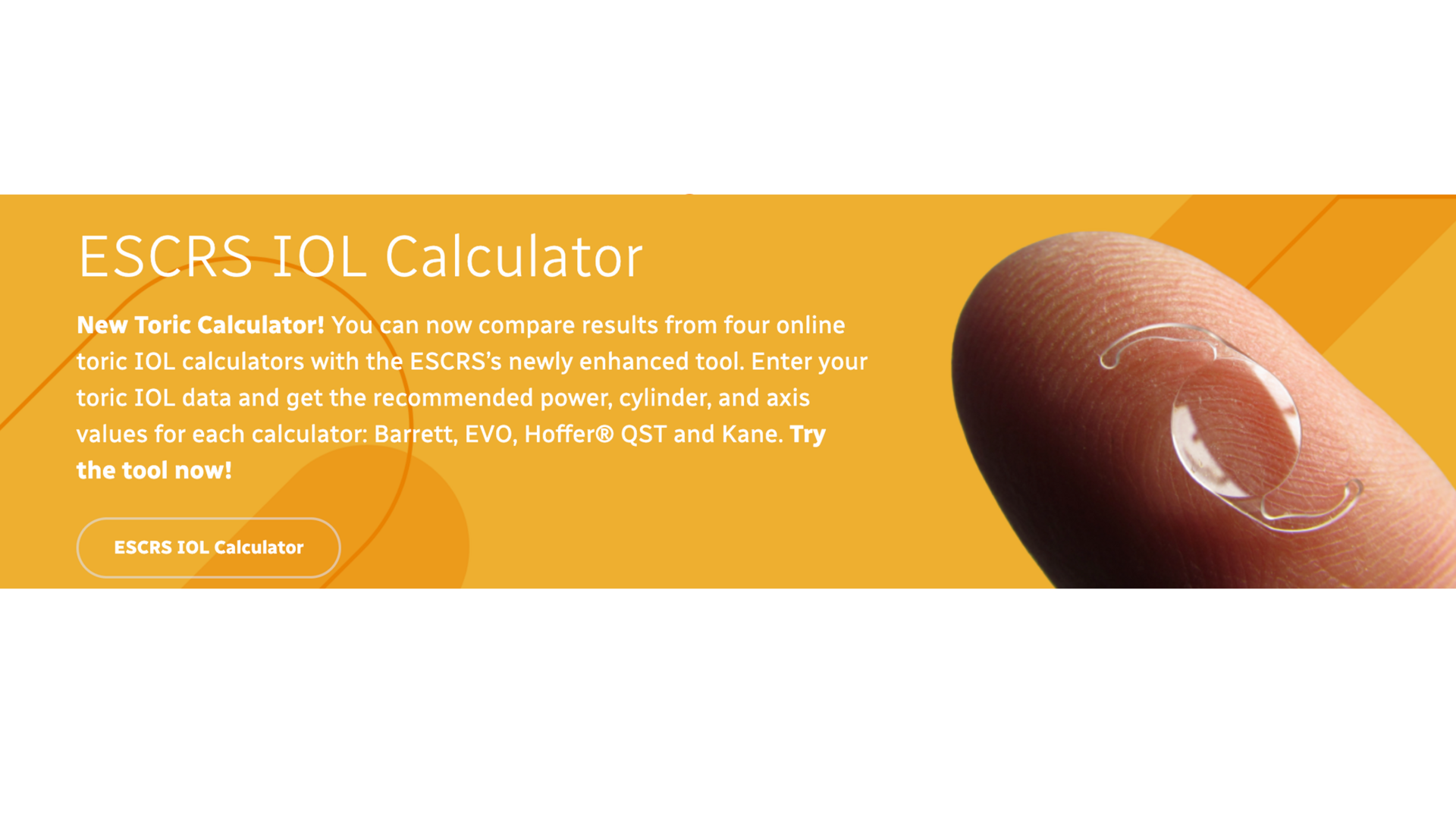 ESCRS IOL Calculator ESCRS IOL Calculator