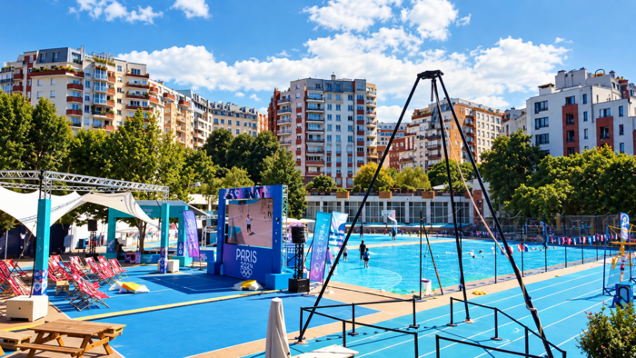Festival sportif aquatique à Paris 2024